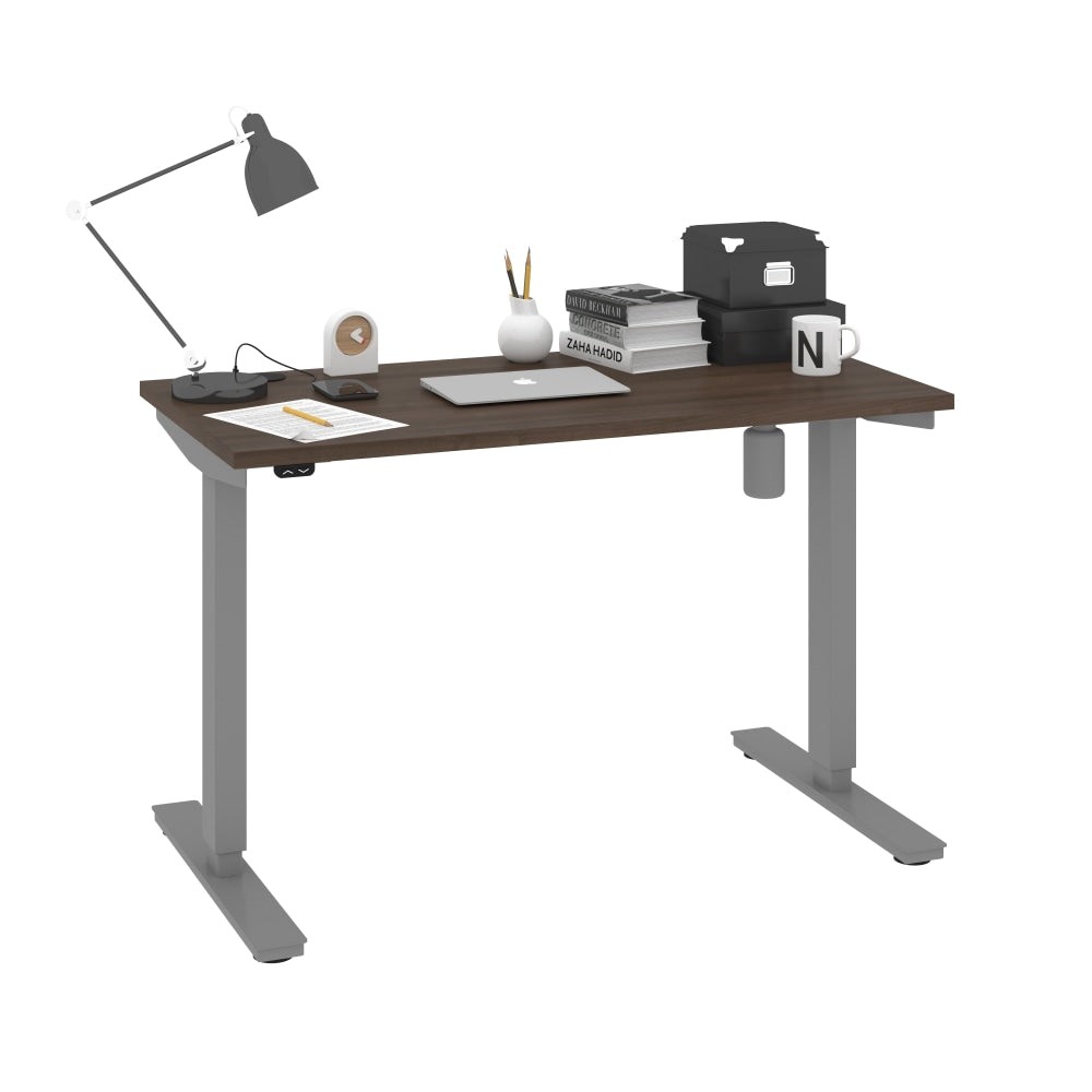 Bestar Upstand Electric 48inW Standing Desk, Antigua