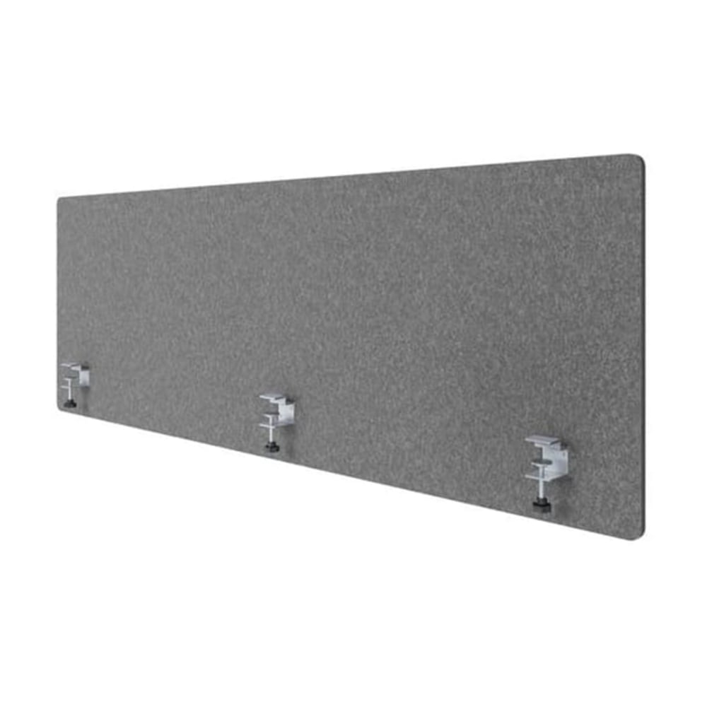 Hoffman Centro Screen Cubicle Privacy Panel, 25in x 58in, 60% Recycled, Charcoal