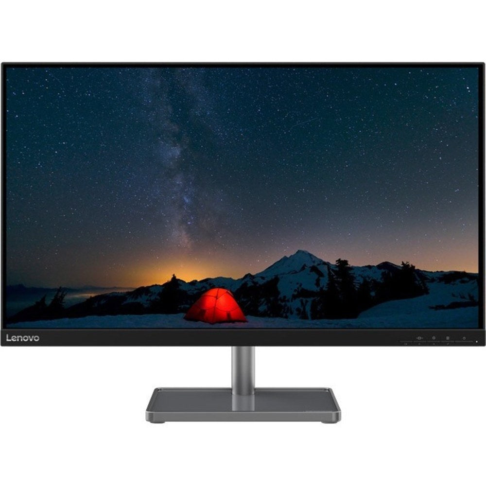 Lenovo L28u-35 28in Class 4K UHD LCD Monitor - 16:9 - Raven Black - 28in Viewable - In-plane Switching (IPS) Technology - WLED Backlight - 3840 x 2160 - 1.07 Billion Colors - FreeSync - 300 Nit - 4 ms - Speakers - HDMI - DisplayPort