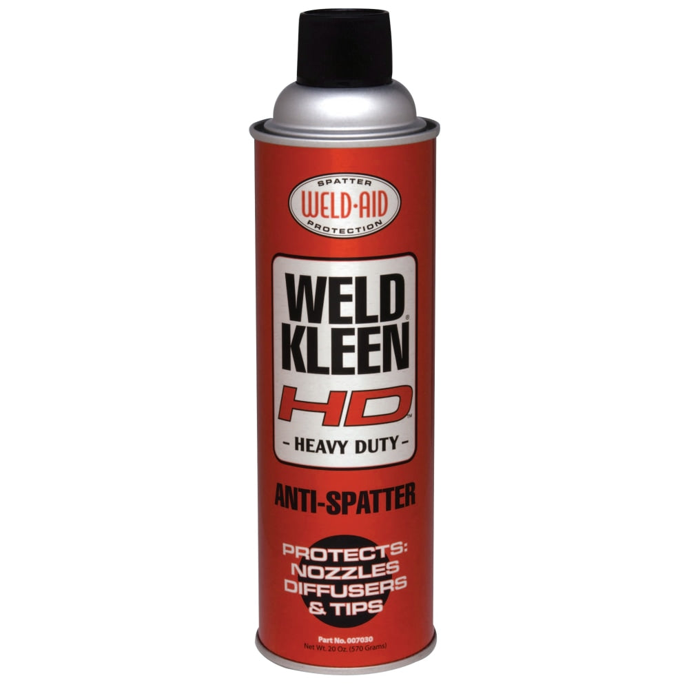 Weld-Aid Weld-Kleen Heavy-Duty Anti-Spatter Aerosol Can, 20 Oz, Clear