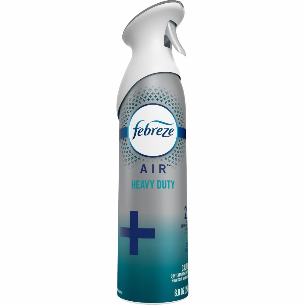 Febreze Air Freshener Spray - Spray - 8.8 fl oz (0.3 quart) - Crisp Clean - 6 / Carton - Odor Neutralizer, VOC-free, Heavy Duty