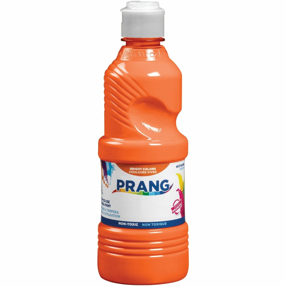 Prang Ready-To-Use Tempera Paint, 16 Oz., Orange