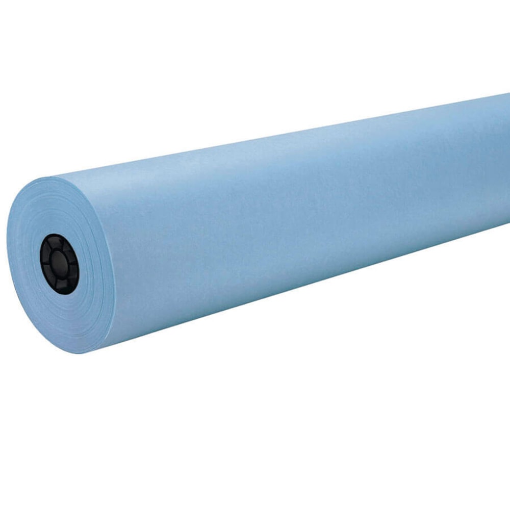 Pacon Tru-Ray Art Paper Roll, 36in x 500ft, Sky Blue