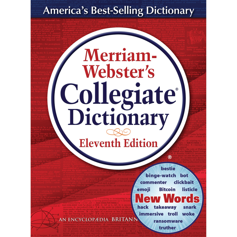 Merriam-Webster Printed/Electronic Collegiate Dictionary, 11th Edition