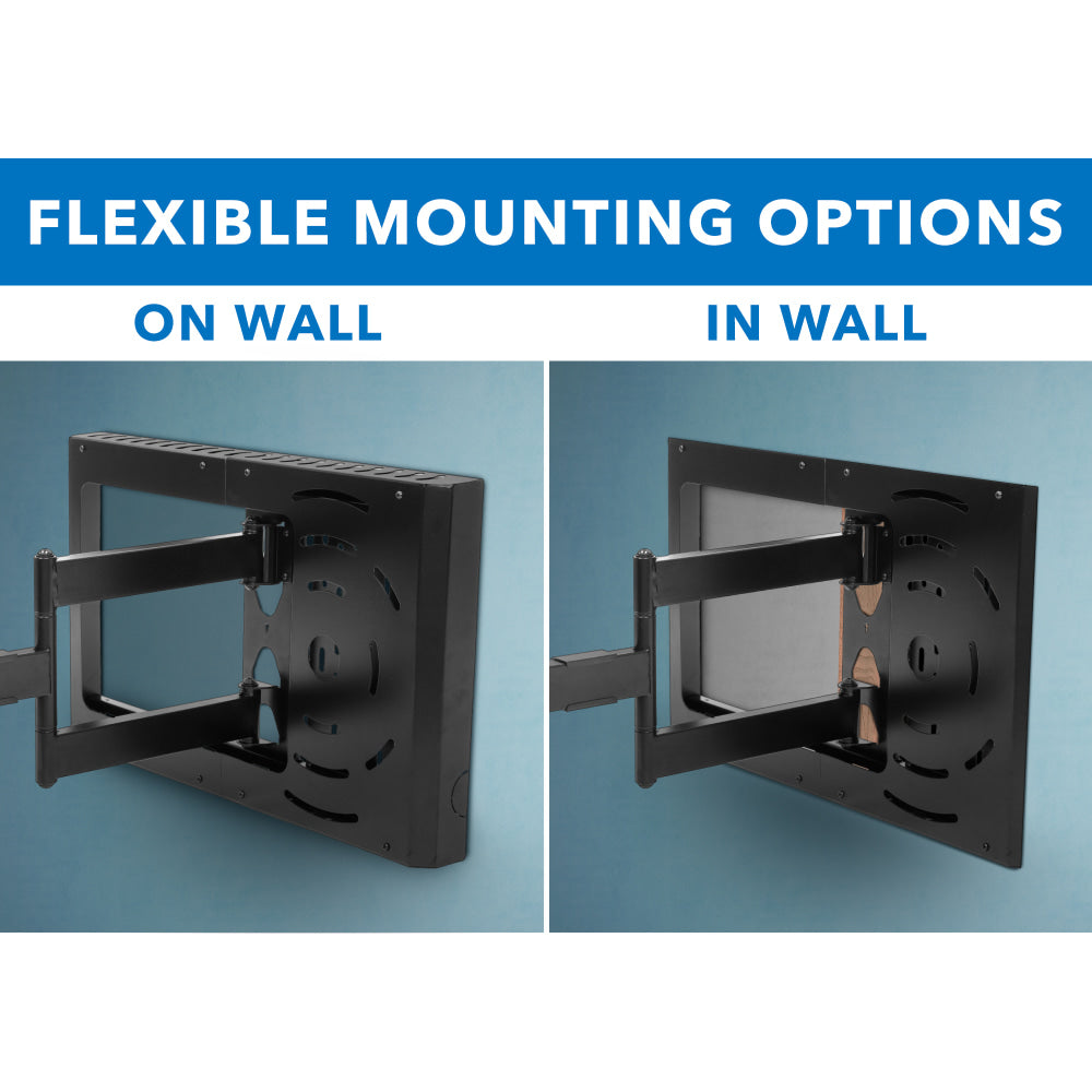 Mount-It! MI-389 Hospitality TV Wall Mount, Black