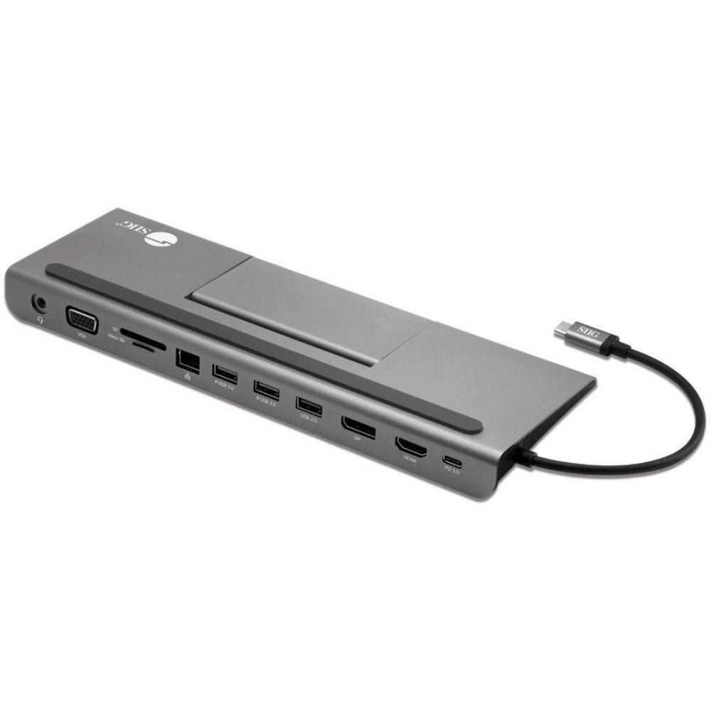 SIIG Aluminum USB-C MST Video Docking Station