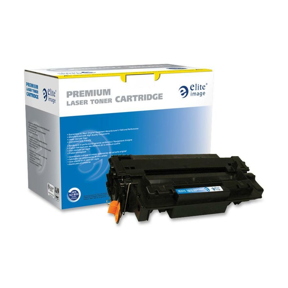 Elite Image Remanufactured Black Toner Cartridge Replacement For HP 11A, Q6511A, ELI75111