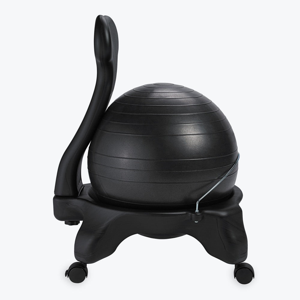 Gaiam Classic Balance Ball Chair, Gray