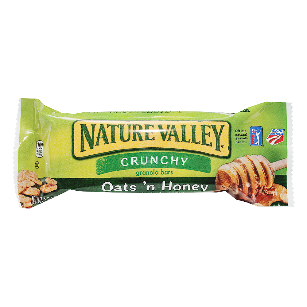 Nature Valley Granola Bars, Oats N Honey, 1.5 Oz, Box Of 18