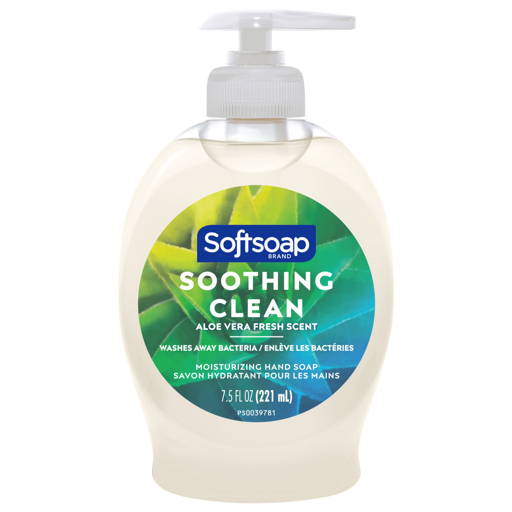 Softsoap Moisturizing Liquid Hand Soap With Aloe, Unscented, 7.5 Oz Pump Bottle