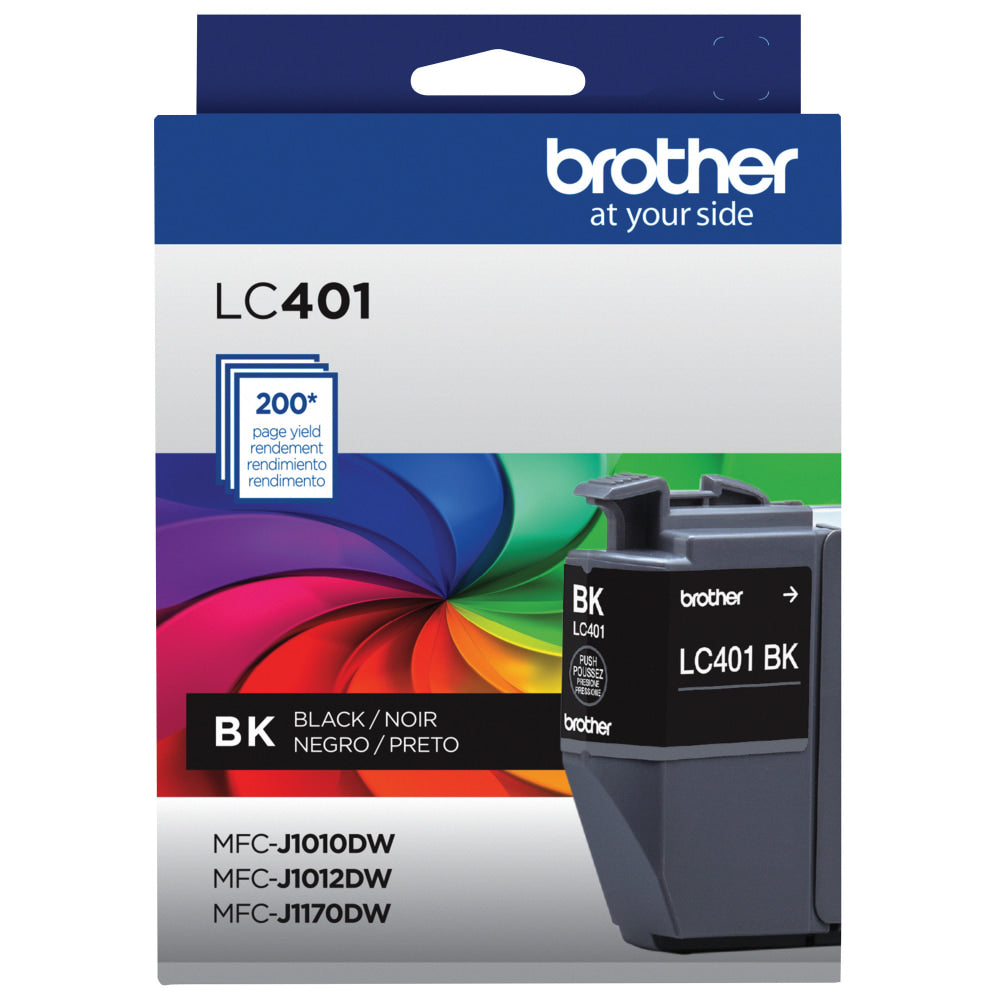 Brother LC401 Black Ink Cartridge, LC401BK