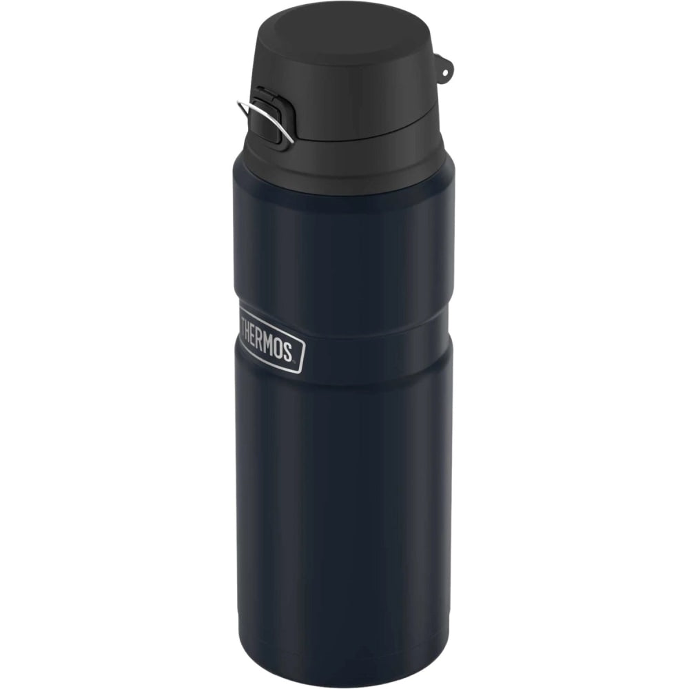 Thermos Stainless King Drink Bottle 24Oz - Vacuum - Midnight Blue, Matte Blue, Blue