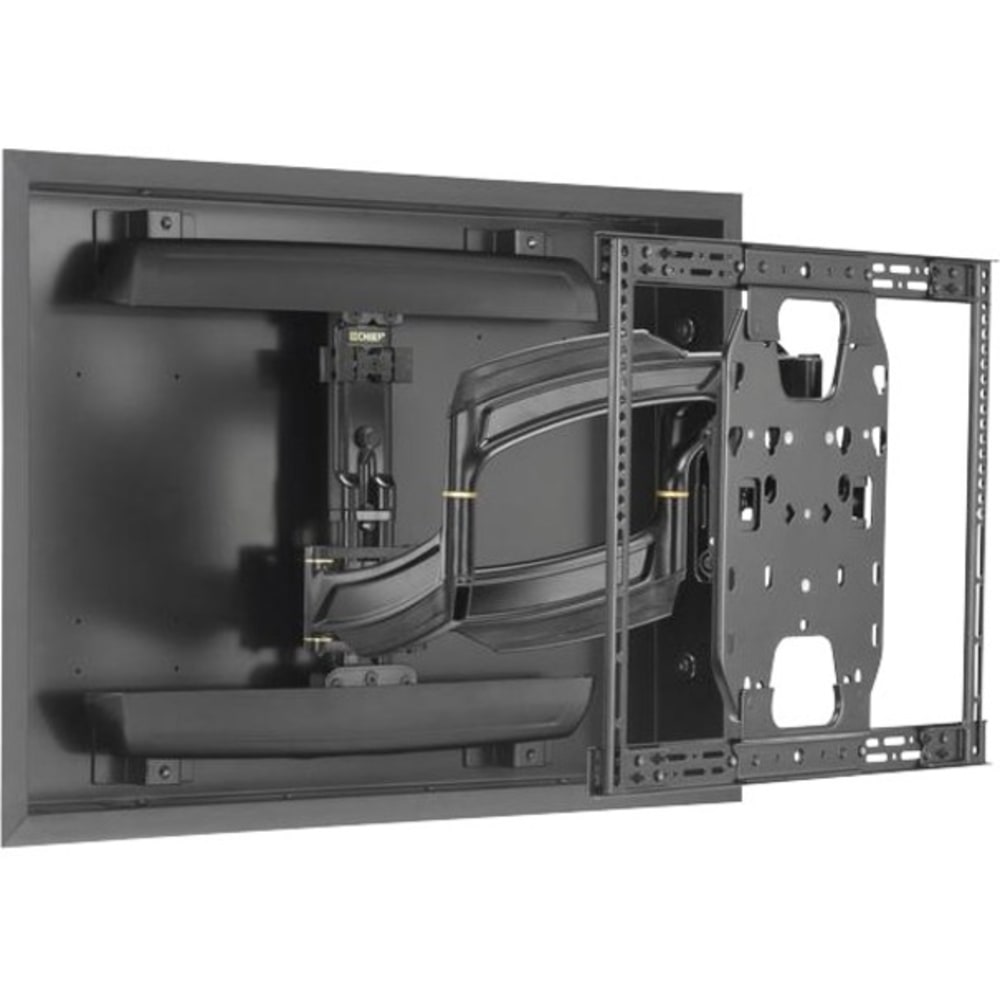 Chief Thinstall 18in Dual Arm Extension TV Wall Mount - For Displays 32-65in - Black - Mounting kit (wall mount) - for flat panel - black - screen size: 32in-65in - wall-mountable