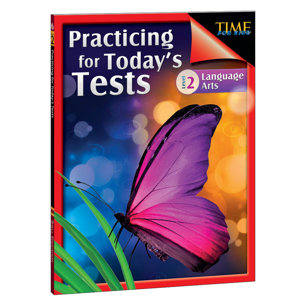 Shell Education TIME For Kids: Practicing For Todays Tests Language Arts, Level 2, Grade 2