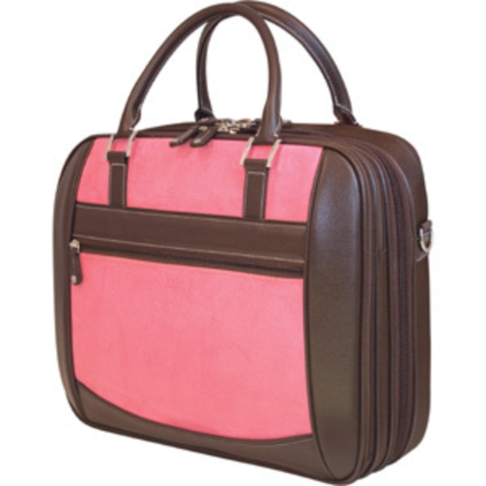 Mobile Edge for Her 16in PC/17in Mac ScanFast Element Briefcase, Pink