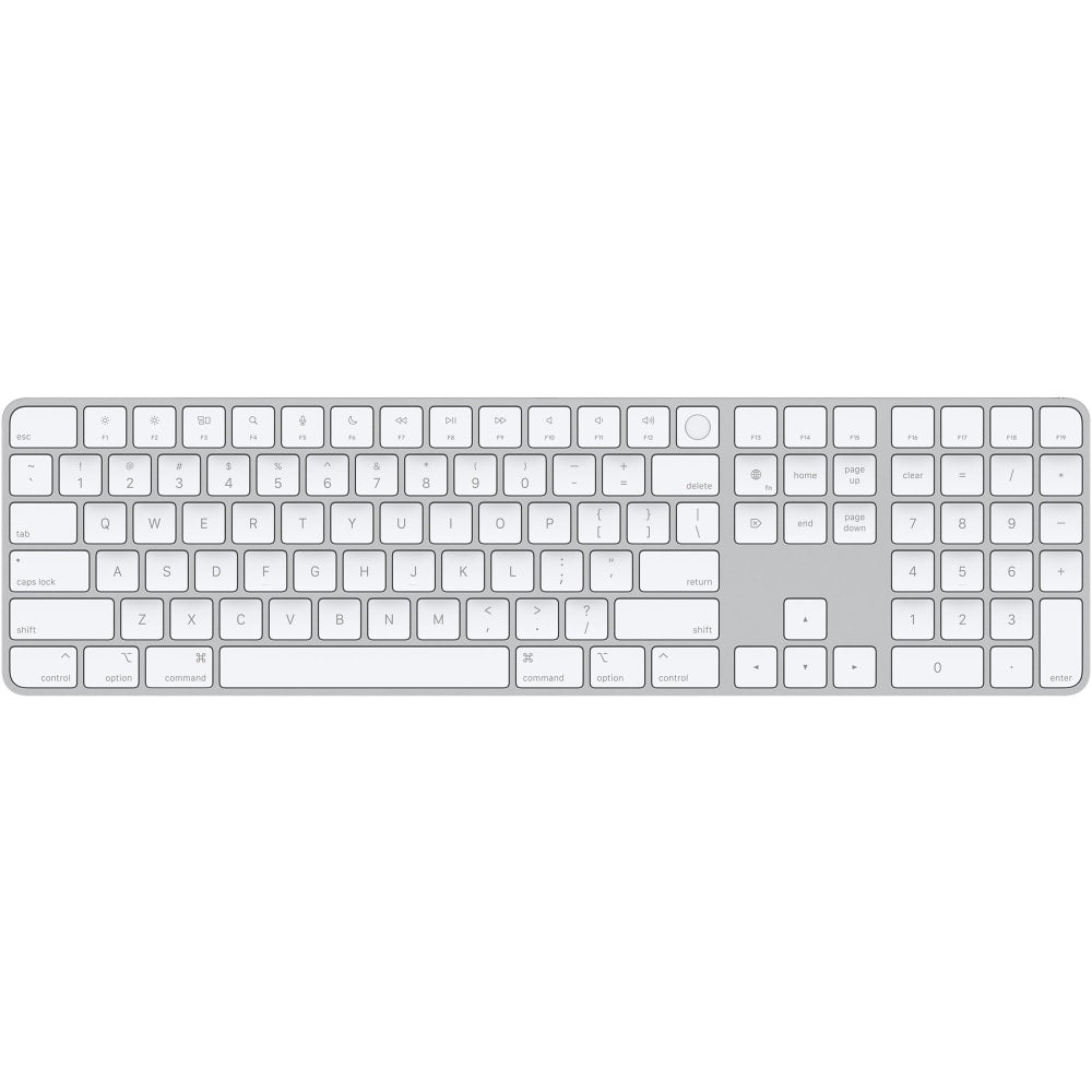 Apple Magic Keyboard with Touch ID and Numeric Keypad - Keyboard - Bluetooth, USB-C - QWERTY - US