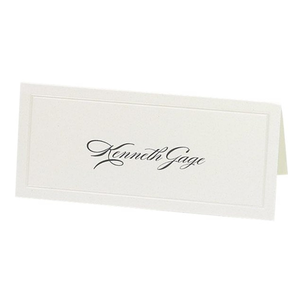 Gartner Studios Place Cards, Pearlized, 4in x 3in, Ivory, Pack Of 48