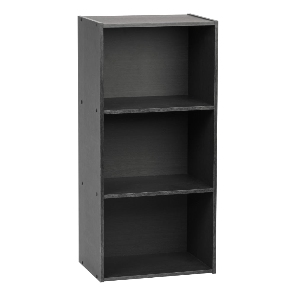 IRIS 35inH 3-Tier Storage-Shelf, Gray