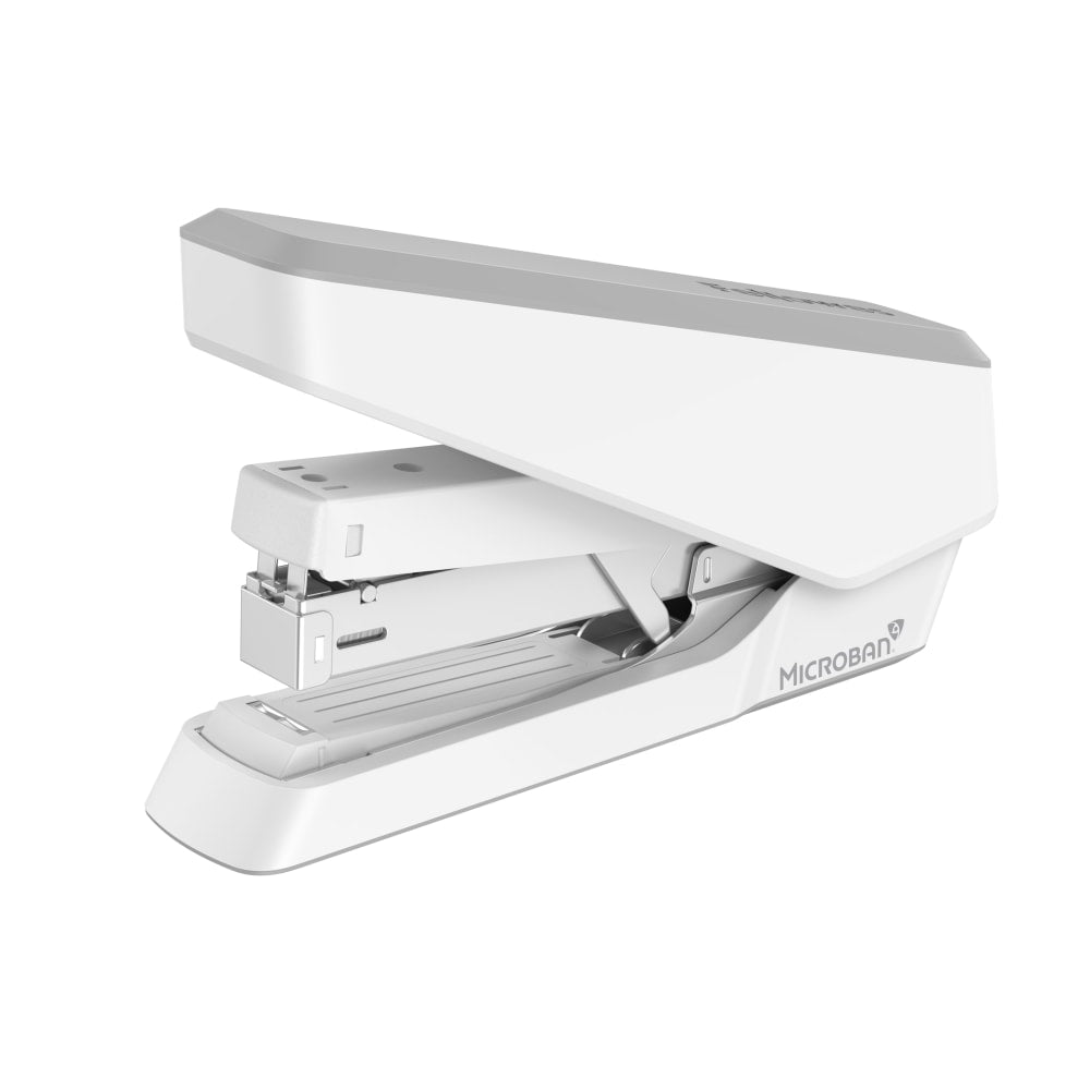 Fellowes LX870 EasyPress Stapler, 6-7/16in, White