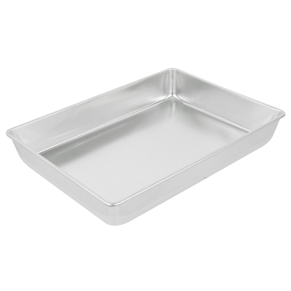 Vollrath Aluminum Bake And Roasting Pans, Silver, Pack Of 6 Pans