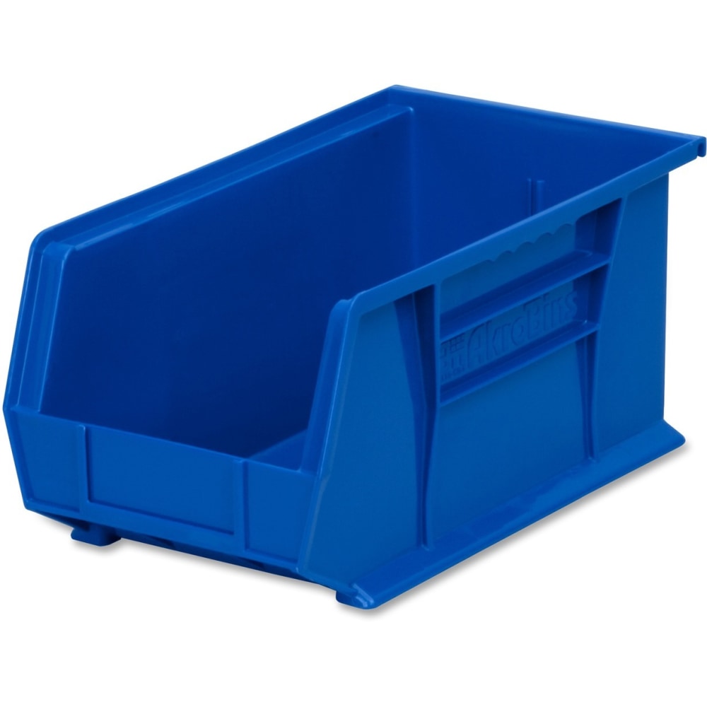 Akro-Mils AkroBin Storage Bin, Medium Size, 7in x 8-1/4in x 29 3/10in, Blue