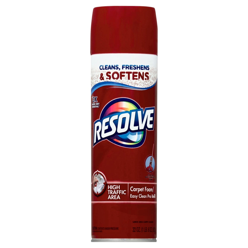 Resolve Foam Carpet Cleaner, 22 Oz Bottle