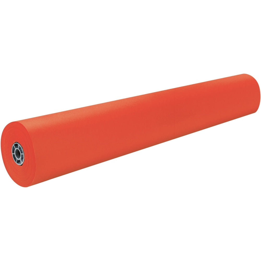 Pacon Rainbow Duo-Finish Kraft Paper Roll, 36in x 1000ft, Orange