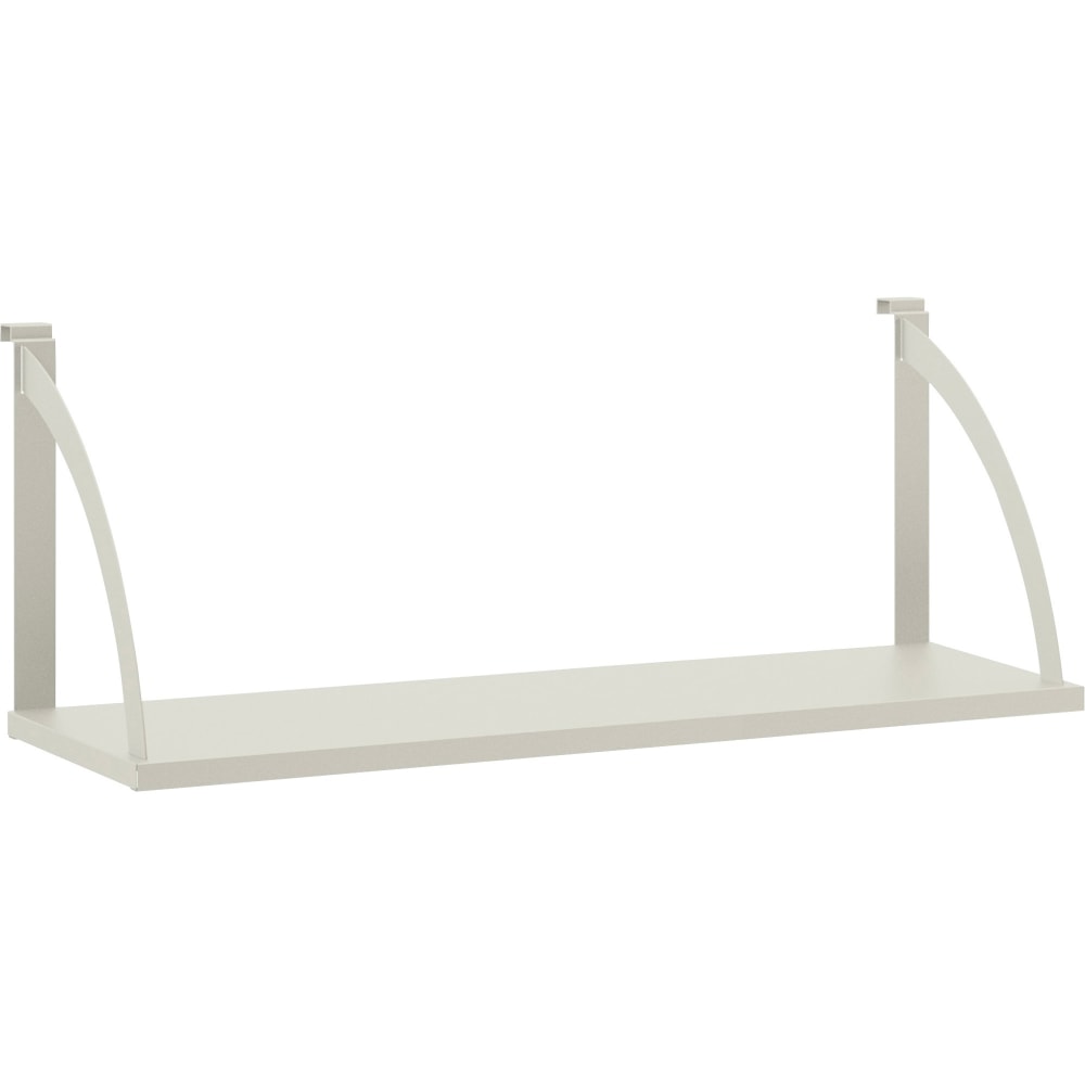 HON Verse Hanging Shelf, 36inW - 36in Width x 24.8in Depth - Steel - Light Gray