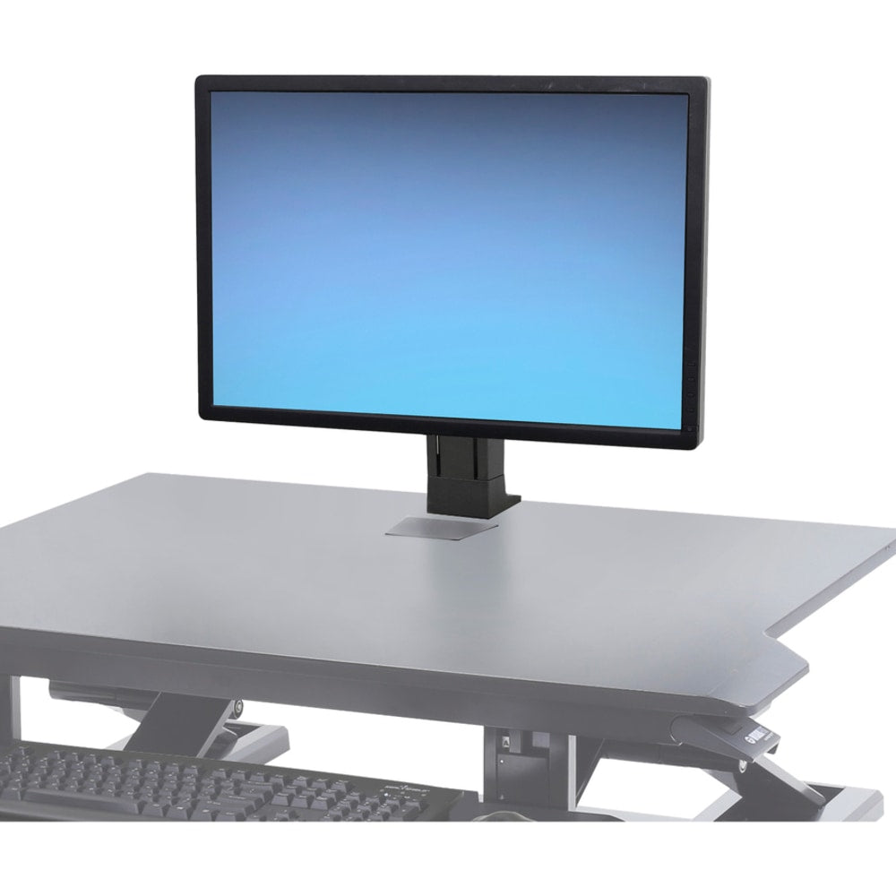 Ergotron Desk Mount for LCD Display - Black - 1 Display(s) Supported - 24in Screen Support - 16.09 lb Load Capacity - 75 x 75, 100 x 100