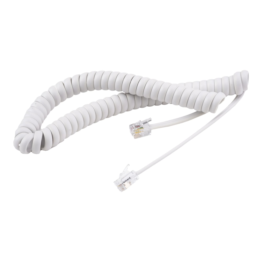 Cisco Spare Handset Cord for Cisco IP Phone 8800, DX600 Series, White - Phone Cable for Phone - White