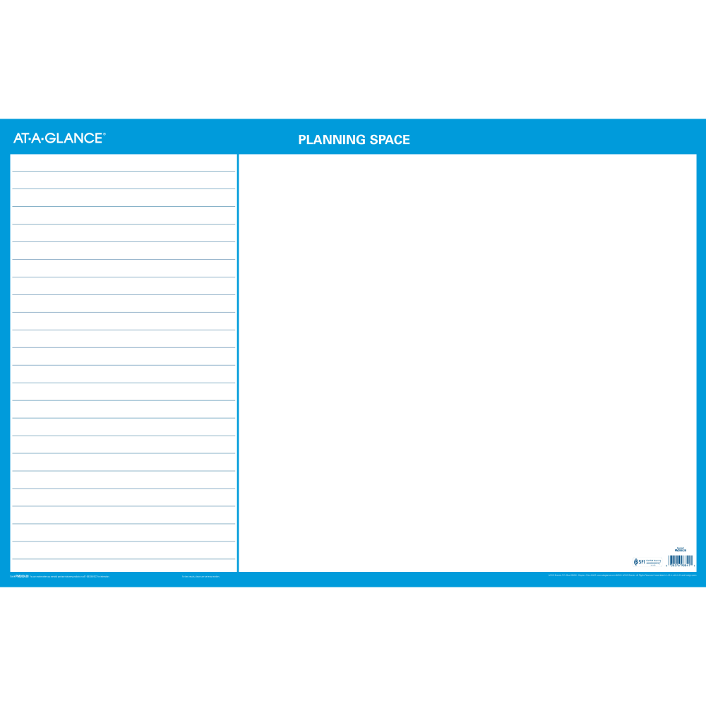 2024 AT-A-GLANCE Erasable/Reversible Horizontal Wall Calendar, 36in x 24in, January to December 2024, PM200S28