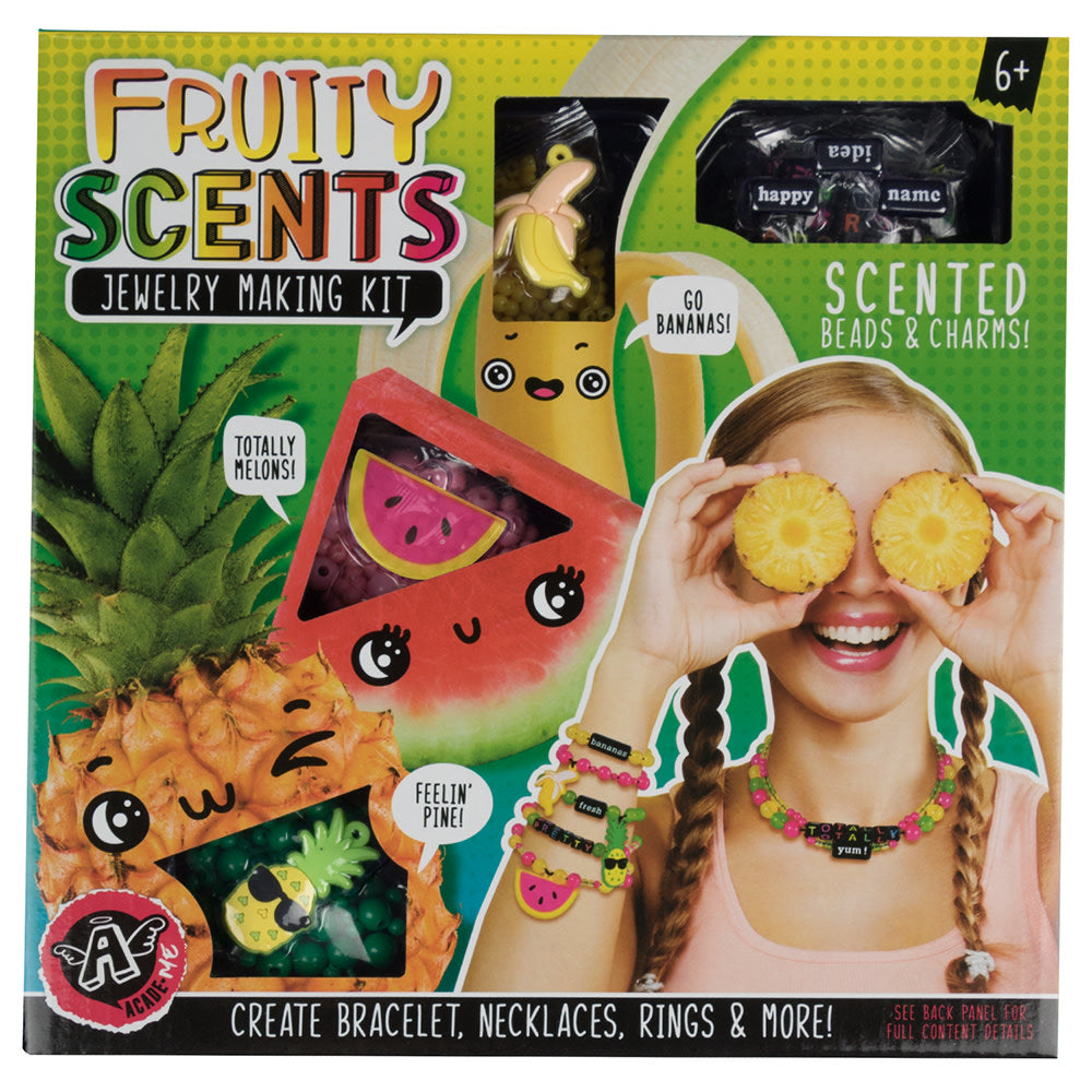 JAM Paper Games, Fruity Scents Jewelry Making Kit