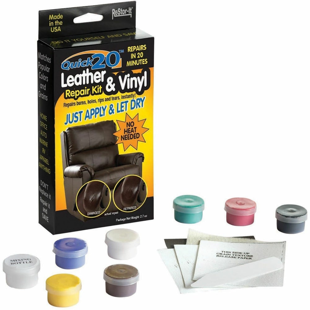 Master Caster ReStor-IT Quick20 Leather/Vinyl Repair Kit