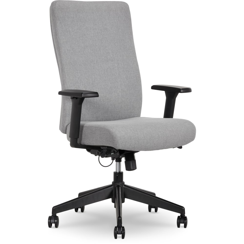 Serta Commercial Eco-2000 High-Back Ergonomic Fabric Chair, Gray