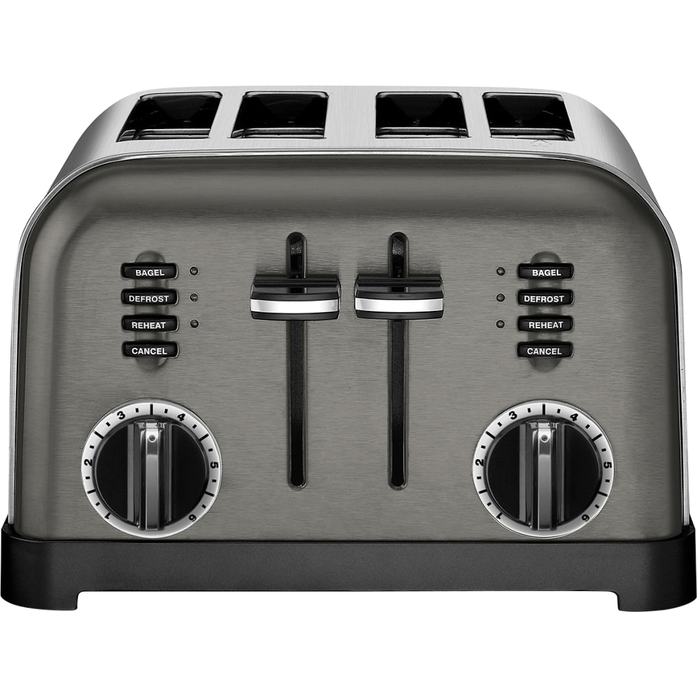 Cuisinart Classic 4-Slice Wide-Slot Toaster, Black