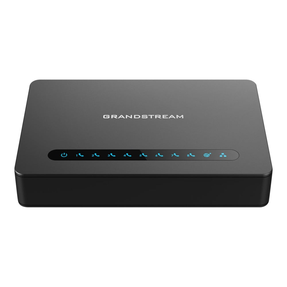 Grandstream 8-Port VoIP Gateway With 8 FXS Ports, Black, GS-HT818