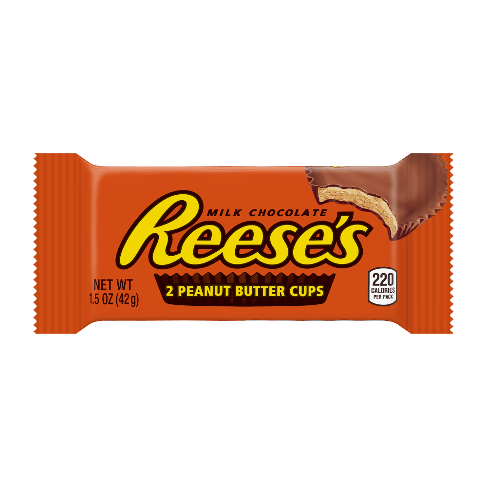 Reeses Peanut Butter Cups, 1.5 Oz, Box Of 36