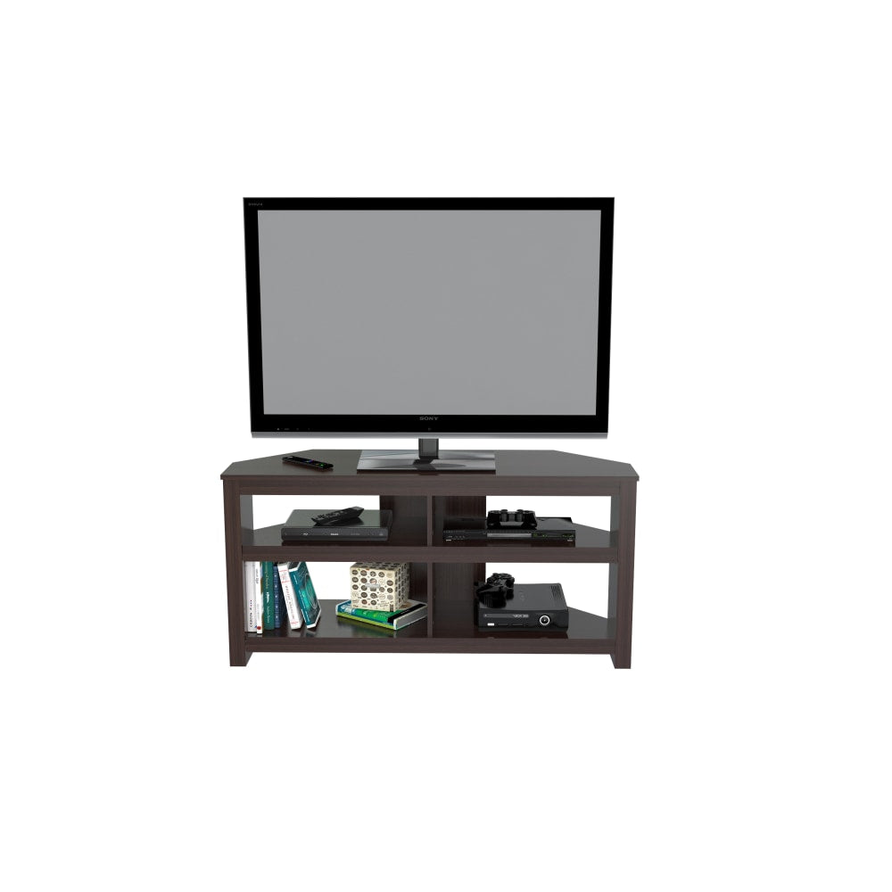 Inval Corner TV Stand For TVs Up To 60in, Espresso