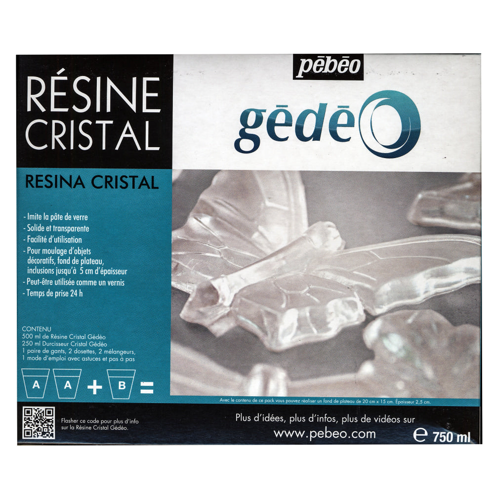 Pebeo Gedeo Crystal Resin, 750 mL