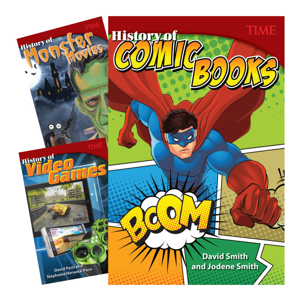 Teacher Created Materials TIME: History Of Cool Stuff 3-Book Set, Grade 6