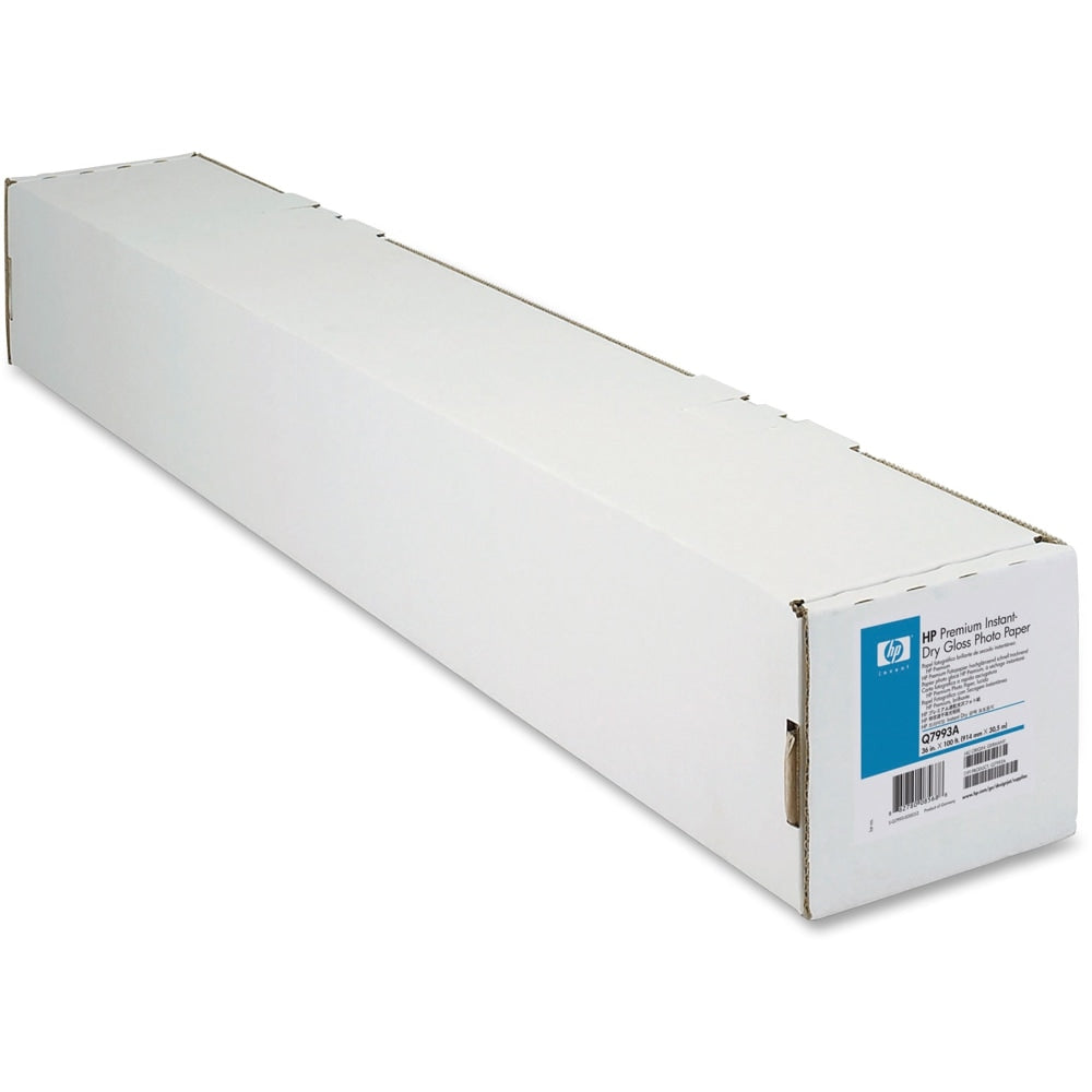 HP Premium Instant-Dry Gloss Photo Paper, 36in x 100ft, 180 Lb