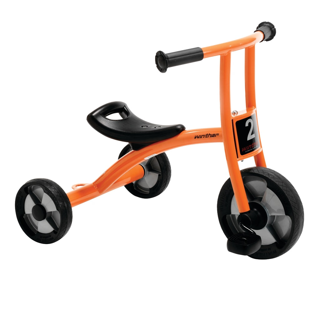 Winther Circleline Tricycle, Small, 26 7/8inL x 17 3/4inW x 20inH, Orange