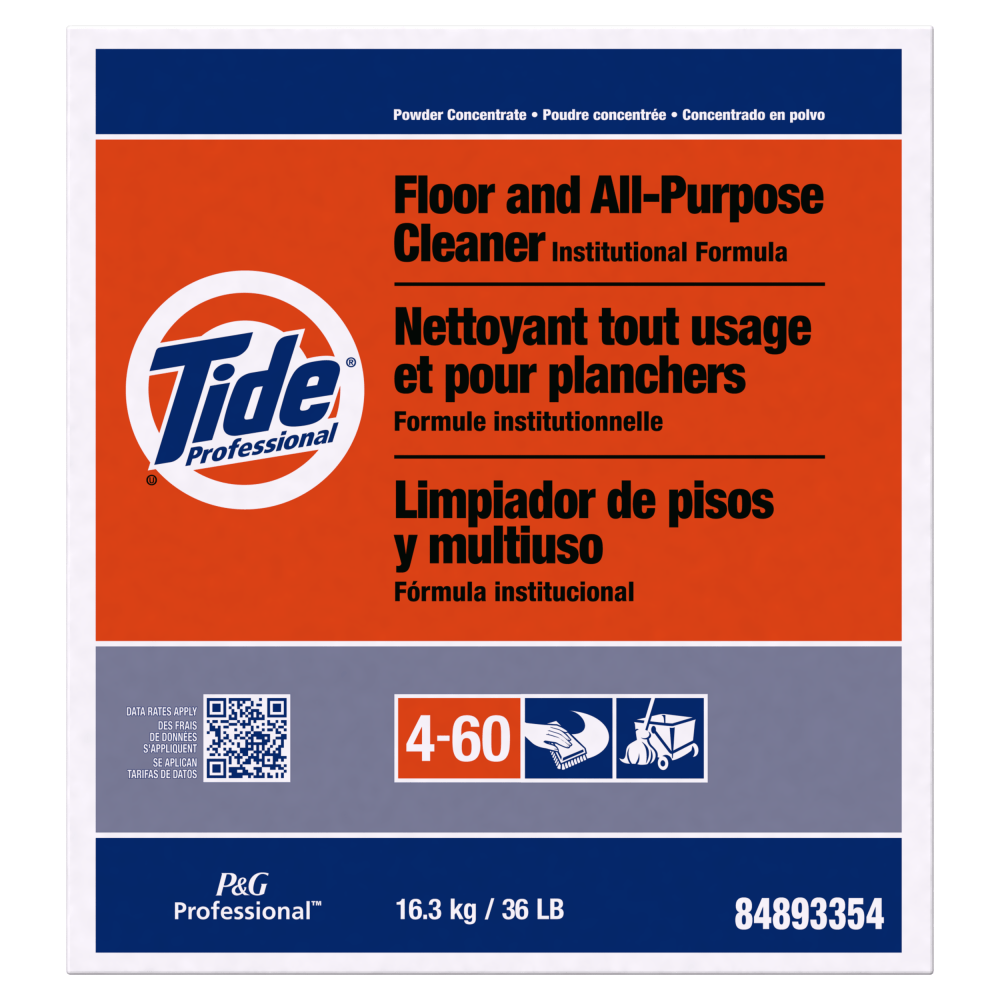 Tide Professional Floor And All-Purpose Cleaner, 36 Lb Box