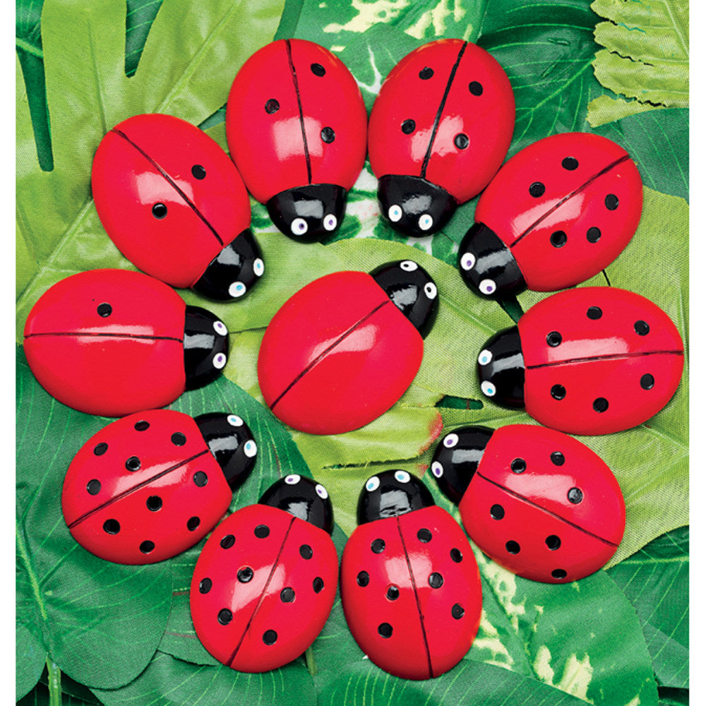 Yellow Door 22-Piece Ladybugs Counting Set, Pre-K To Grade 1