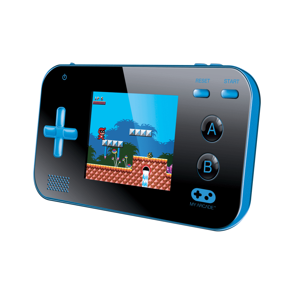 Dreamgear My Arcade Gamer V Portable Gaming System With 220 Games, Blue/Black, DG-DGUN-2888