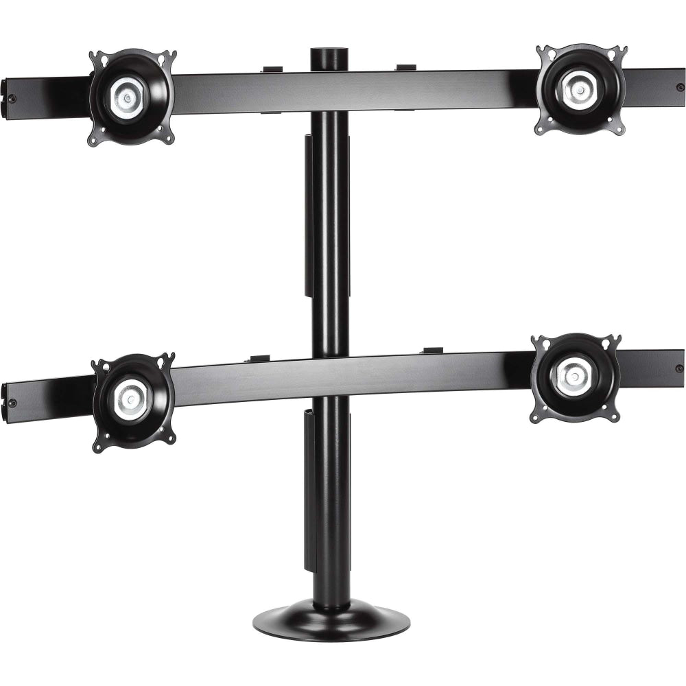 Chief KTG445B Widescreen Quad Monitor Grommet Mount - 20 lb - Black