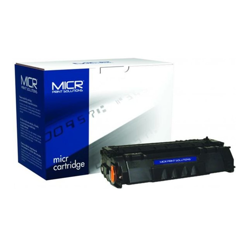 MICR Print Solutions Black Toner Cartridge Replacement For HP 49A, Q5949A, MCR49AM