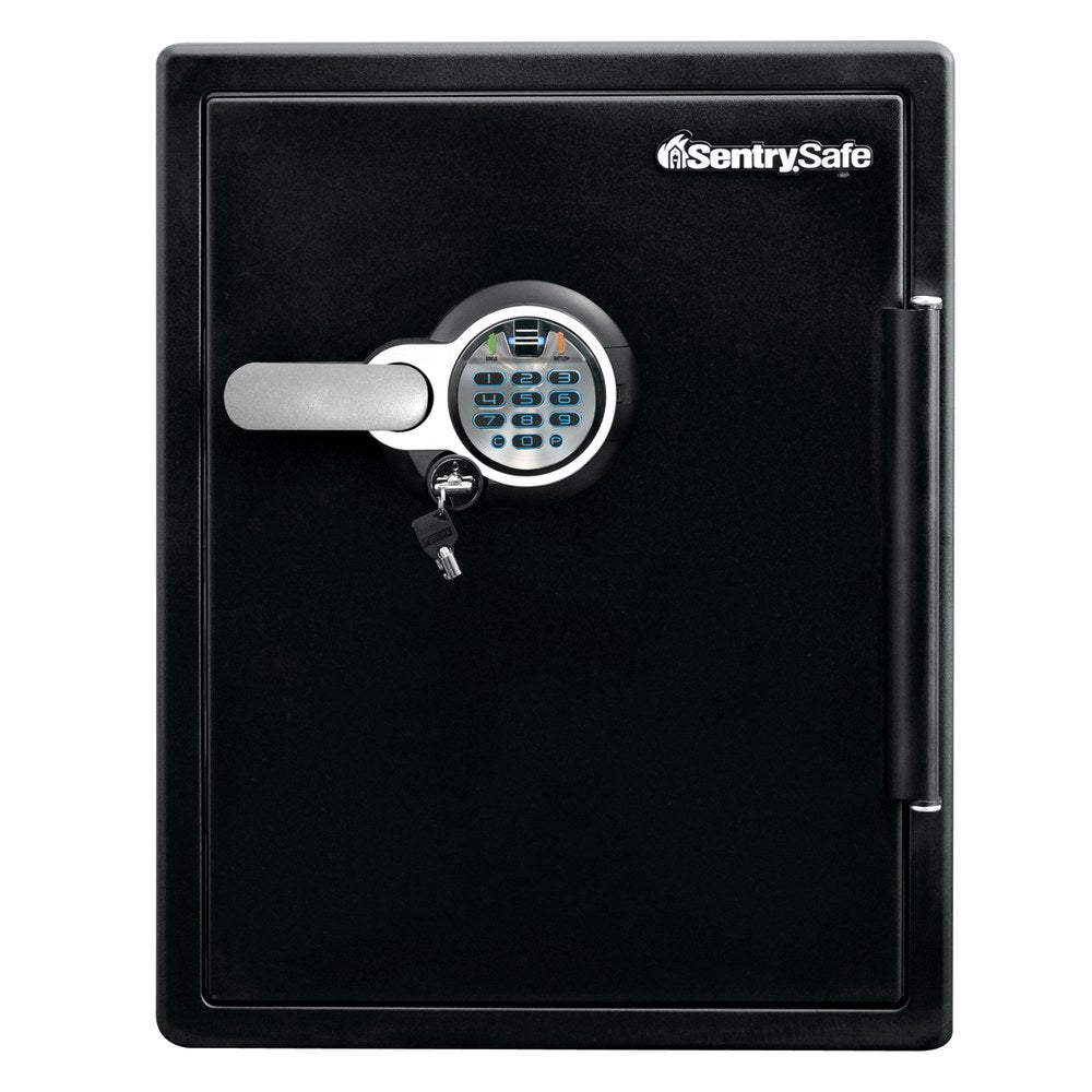 SentrySafe Fingerprint Safe, 125 Lb, 2 Cu. Ft., Black