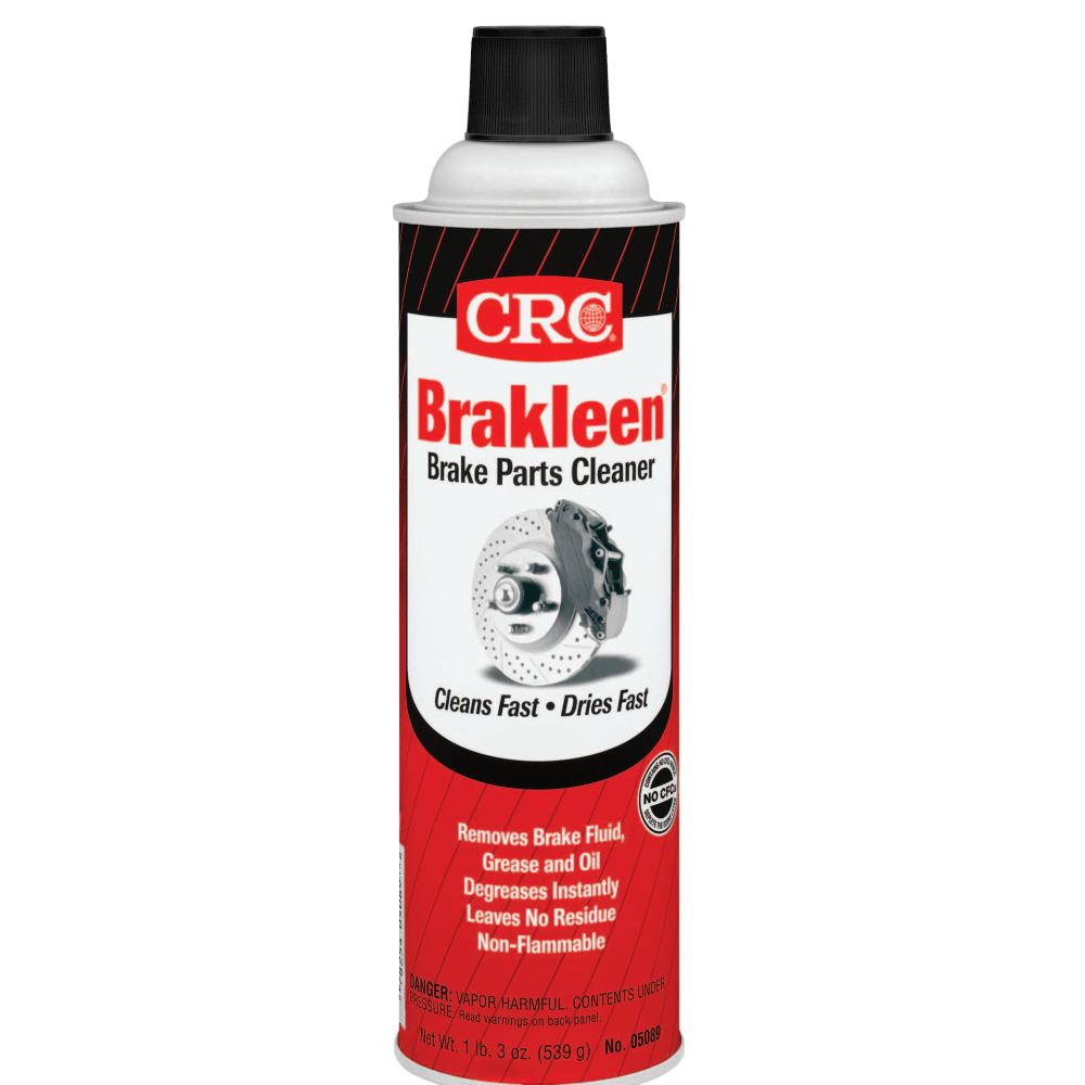 CRC Brakleen Brake Parts Cleaner, 20 Oz Can, Case Of 12