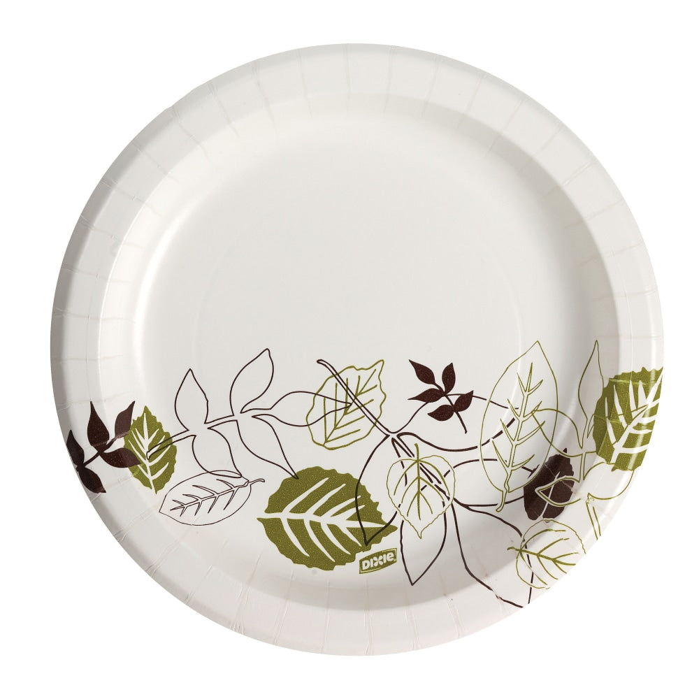 Dixie Paper Plates, 8-1/2in, Pathways Design, Pack Of 125 Plates